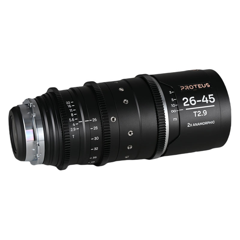 Laowa Proteus Zoom 2x Anamorphic 26-45mm T2.9 objektív - Silver (Meters) ARRI PL + EF-2