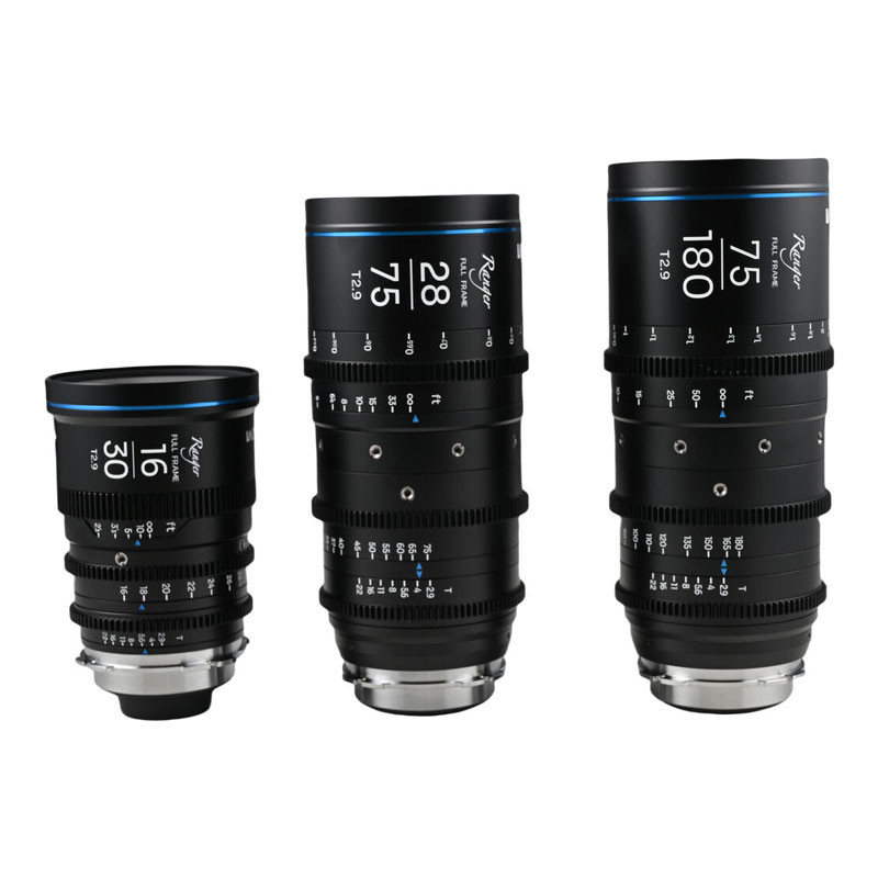 Laowa Ranger FF Cine objektív készlet (16-30mm,28-75mm, 75-180mm) ARRI PL + EF-0