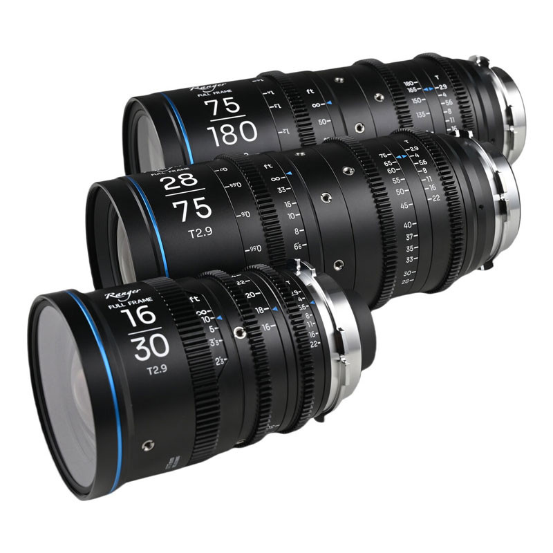 Laowa Ranger FF Cine objektív készlet (16-30mm,28-75mm, 75-180mm) ARRI PL + EF-1