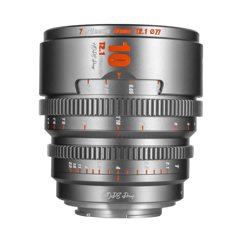 7Artisans Hope S35 10mm T2.1 objektív, ezüst (Micro 4/3)-0