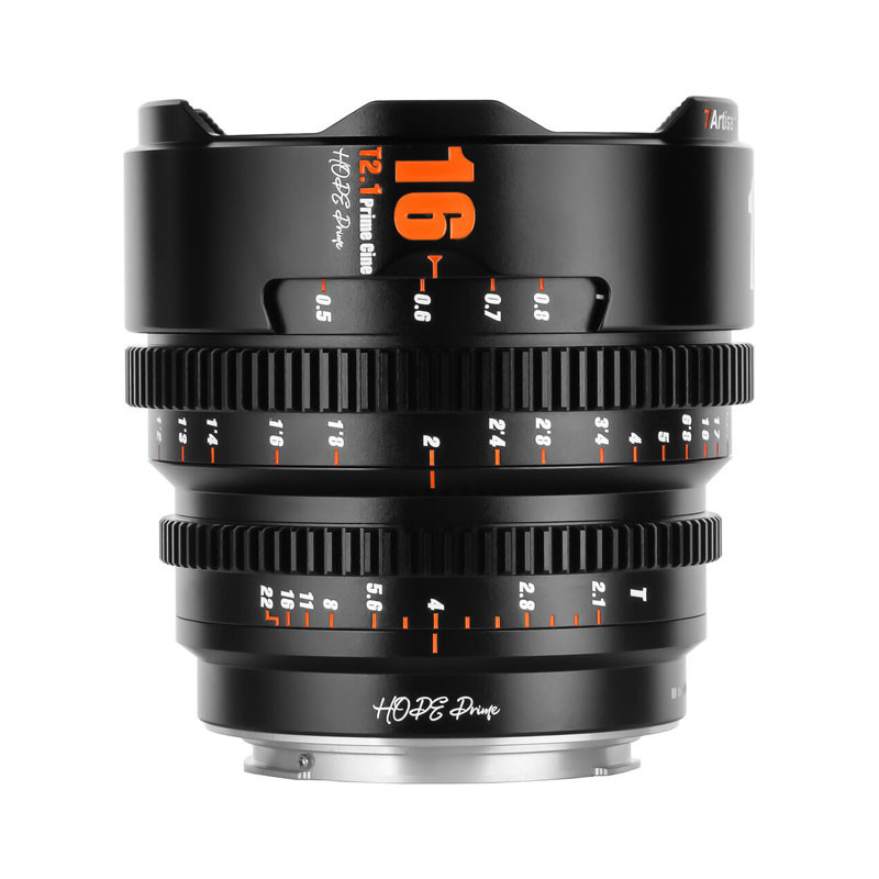 7Artisans Hope S35 16mm T2.1 objektív (M4/3 bajonett)-0