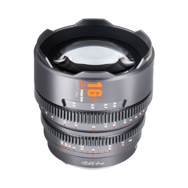7Artisans Hope S35 16mm T2.1 objektív (Sony E bajonett) ezüst-1