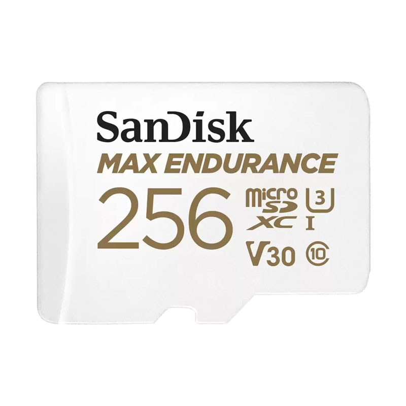 Sandisk 256 GB MicroSDXC Max Endurance 100 MB/S, 40 MB/S V30, A2, C10, U3, memóriakártya-0