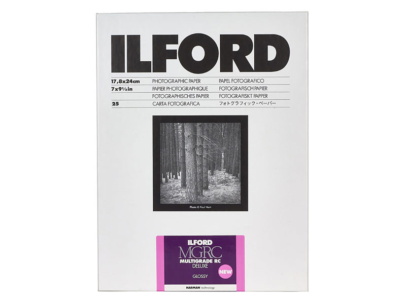 Ilford Multigrade V RC DeLuxe 1M 17,8x24,0 cm Glossy (25 lap)-0