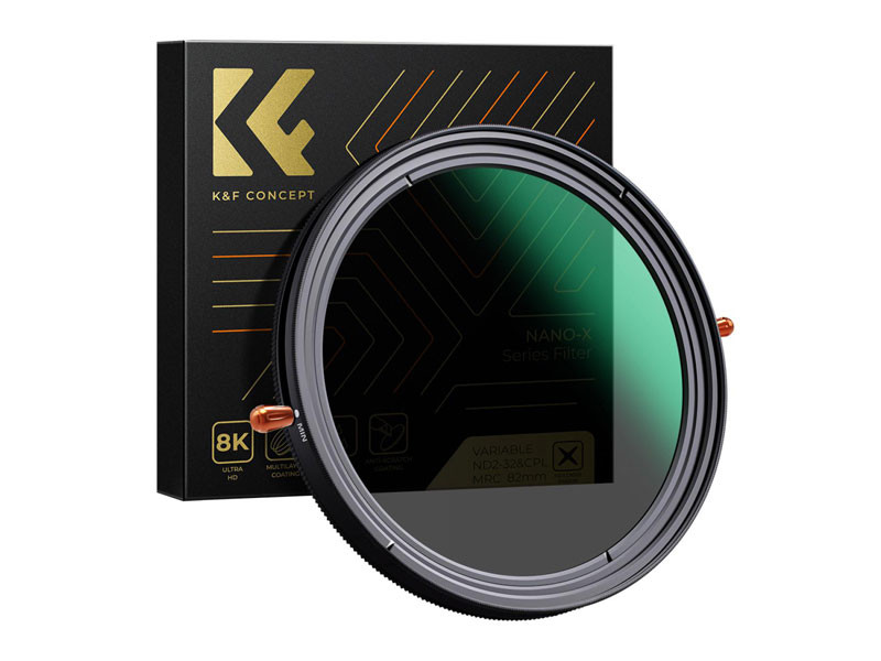 K&F Concept 67mm Nano-X Multifunctional CPL+VND 2-32 szűrő (Green Coated)-0
