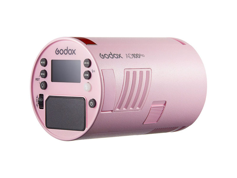 Godox AD100PRO Akkumulátoros zsebvaku (Rózsaszín)-2