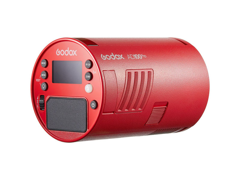 Godox AD100PRO Akkumulátoros zsebvaku (Piros)-2