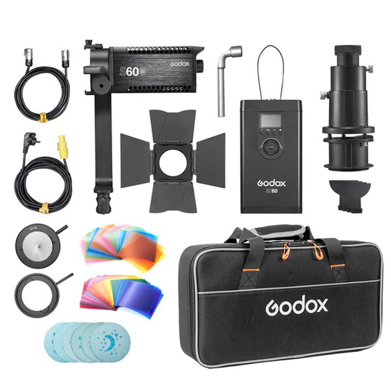 Godox S60Bi Fókuszálható led lámpa 1db-os szett-2