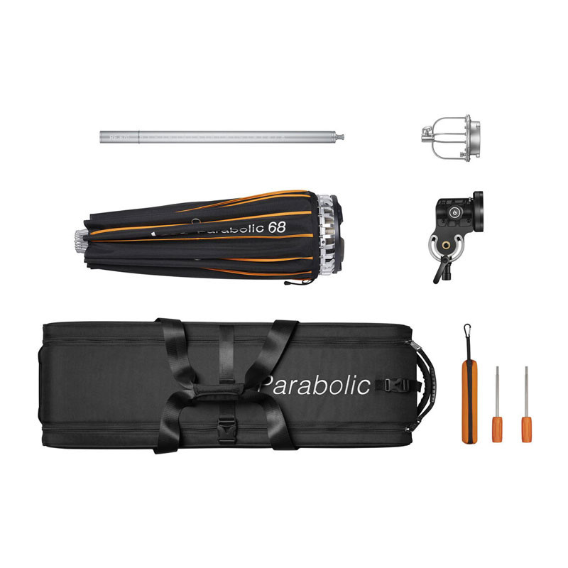 Godox P68 Parabolikus zoom reflektor box-2
