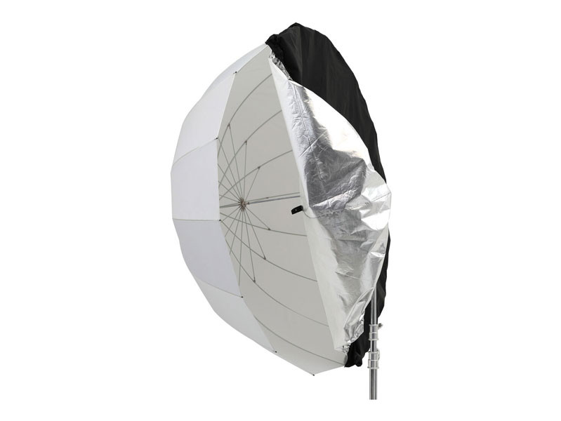 Godox 130cm Diffúzor parabolikus ernyőhöz (fekete/ezüst)-2