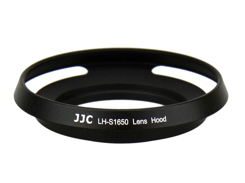 JJC LH-S1650 (Canon, Nikon, Samsung) fekete napellenző-0