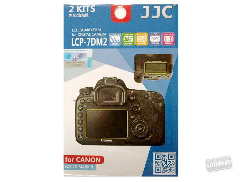 JJC LCP-7DM2 LCD kijelző védő fólia-0