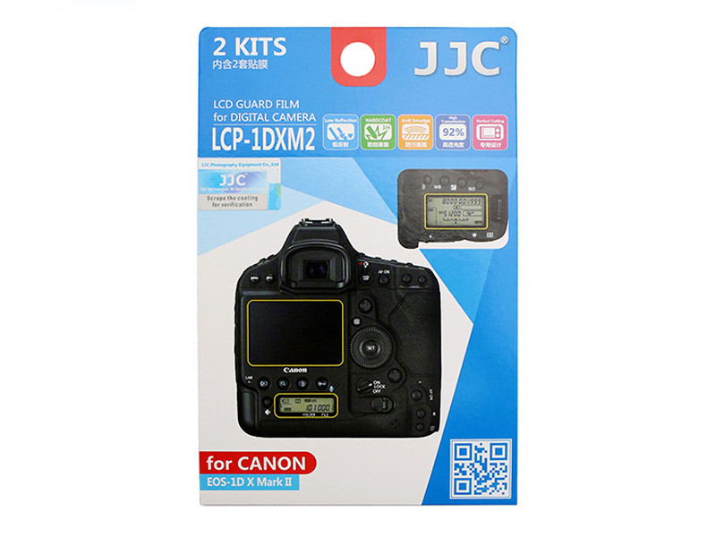 JJC LCP-1DXM2 LCD kijelző védő fólia-0