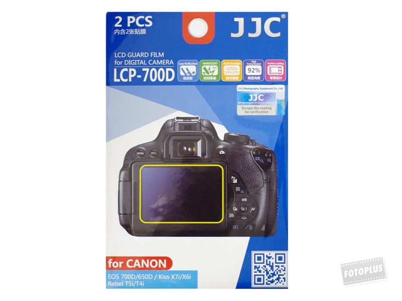 JJC LCP-700D LCD kijelző védő fólia-0