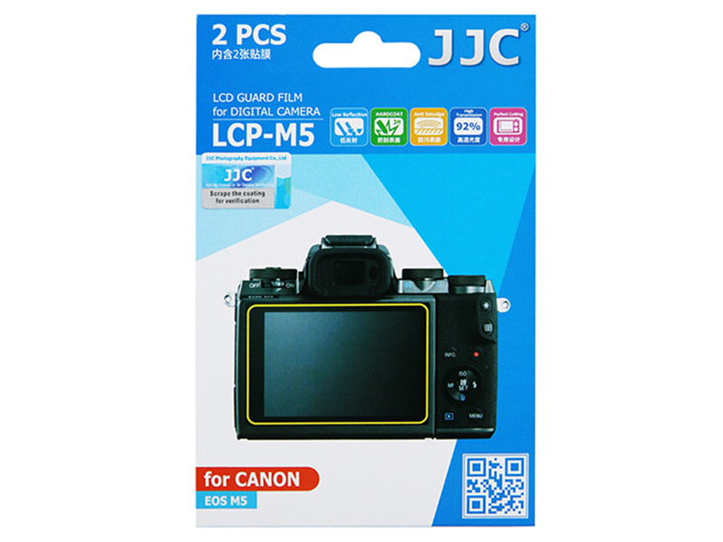 JJC LCP-M5 LCD védő fólia Canon EOS M5-0