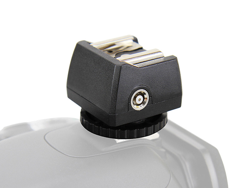 JJC JSC-8 középérintkezős vakupapucs adapter-0