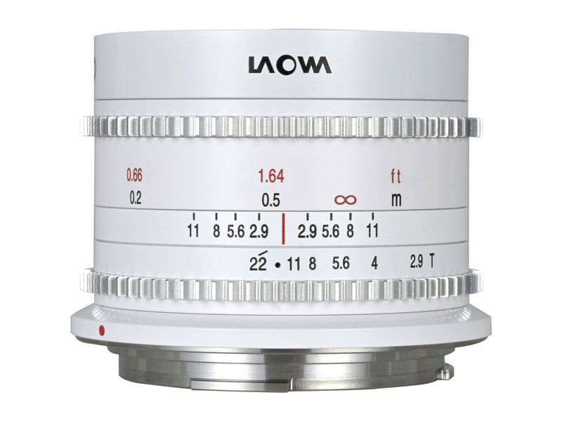 Laowa 9mm T2.9 Zero-D Cine (White) Canon RF objektív-0