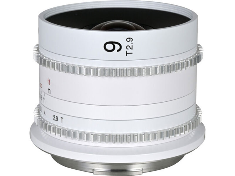 Laowa 9mm T2.9 Zero-D Cine (White) Canon RF objektív-1