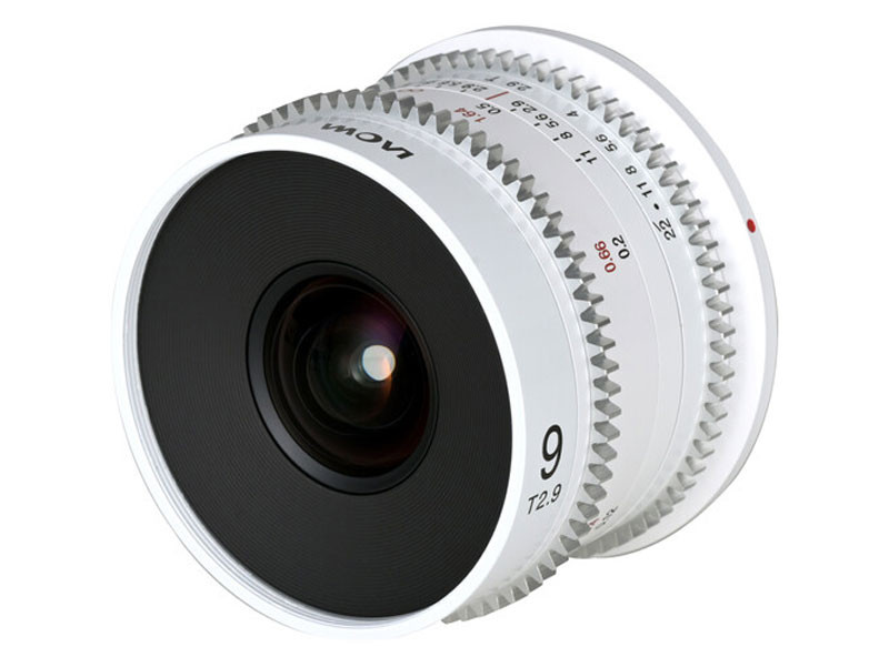 Laowa 9mm T2.9 Zero-D Cine (White) Canon RF objektív-2