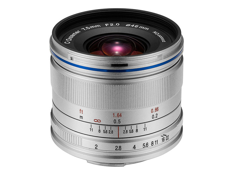 Laowa 7.5mm f/2 MFT (Standard Silver) MFT objektív-1