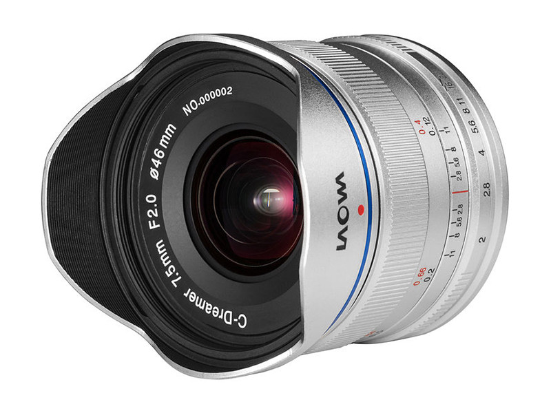 Laowa 7.5mm f/2 MFT (Standard Silver) MFT objektív-2