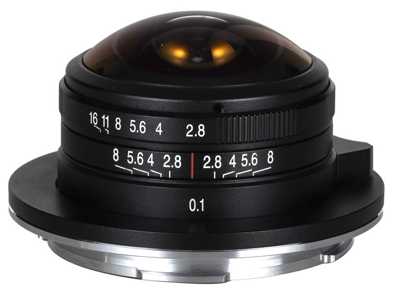 Laowa 4mm f/2.8 Circular Fisheye (Sigma/Panasonic/Leica) L mount objektív-0