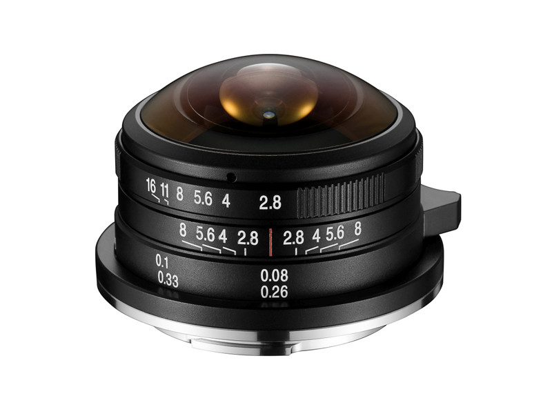 Laowa 4mm f/2.8 Circular Fisheye MFT objektív-0