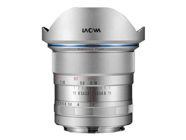 Laowa 12mm f/2.8 Zero-D (Silver) Nikon AI objektív-0