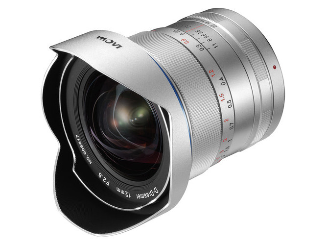 Laowa 12mm f/2.8 Zero-D (Silver) Nikon AI objektív-1