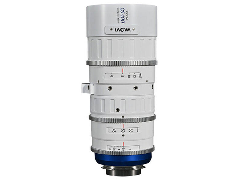 Laowa OOOM 25-100 T2.9 Cine (Feet, White) Arri PLUser-interchangeable Canon EF / Sony FE mount included objektív-0