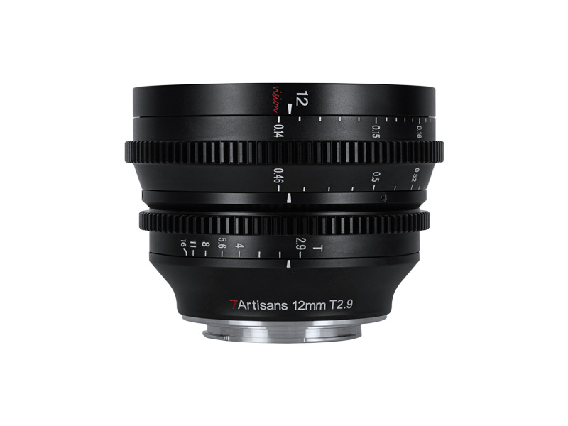 7Artisans 12mm T2.9 Nikon (Z Mount) APS-C Cine objektív-2