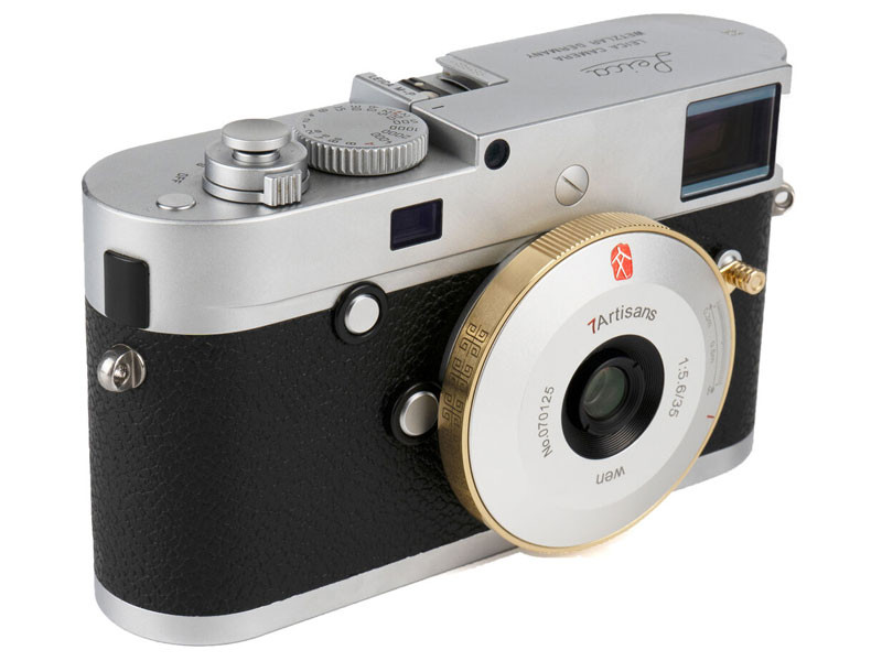 7Artisans 35mm f5.6 Leica M Arany Objektív-3