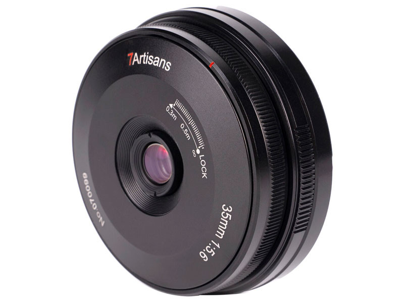 7Artisans 35mm f5.6 Nikon Z fekete objektív-0