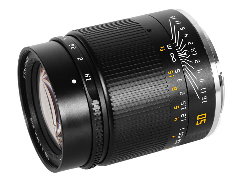 TTArtisan 50mm F1.4 objektív (Sony E bajonett) fekete-2