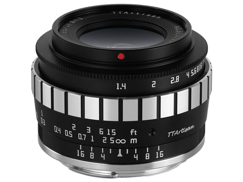 TTArtisan 23mm F1.4 objektív (Leica L bajonett) fekete-ezüst-0