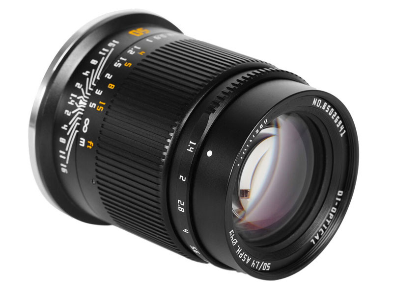 TTArtisan 50mm F1.4 objektív (Nikon Z bajonett) fekete-1