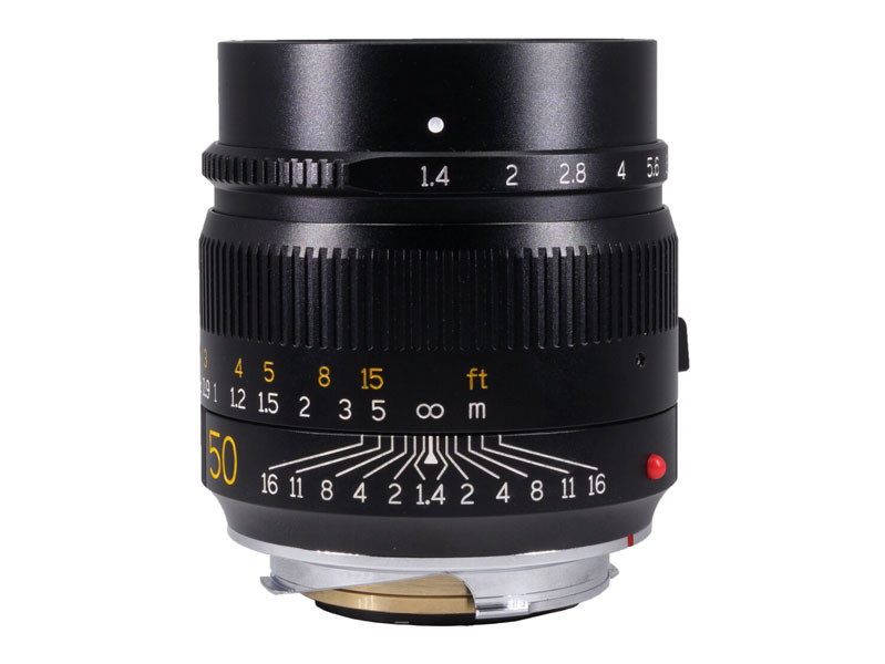 TTArtisan 50mm F1.4 objektív (Leica M bajonett) fekete-0