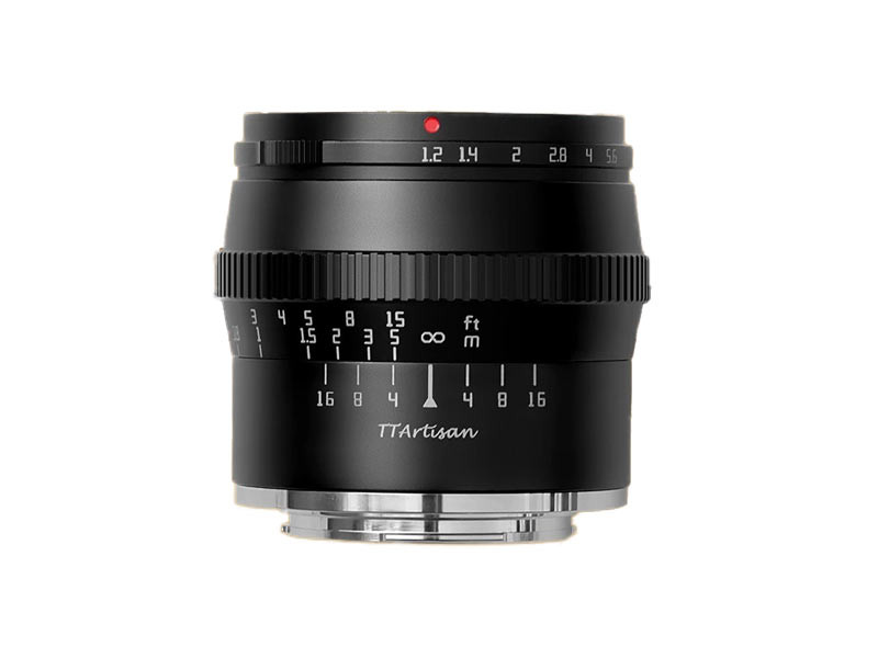 TTArtisan 50mm F1.2 objektív (Leica L bajonett) fekete-0