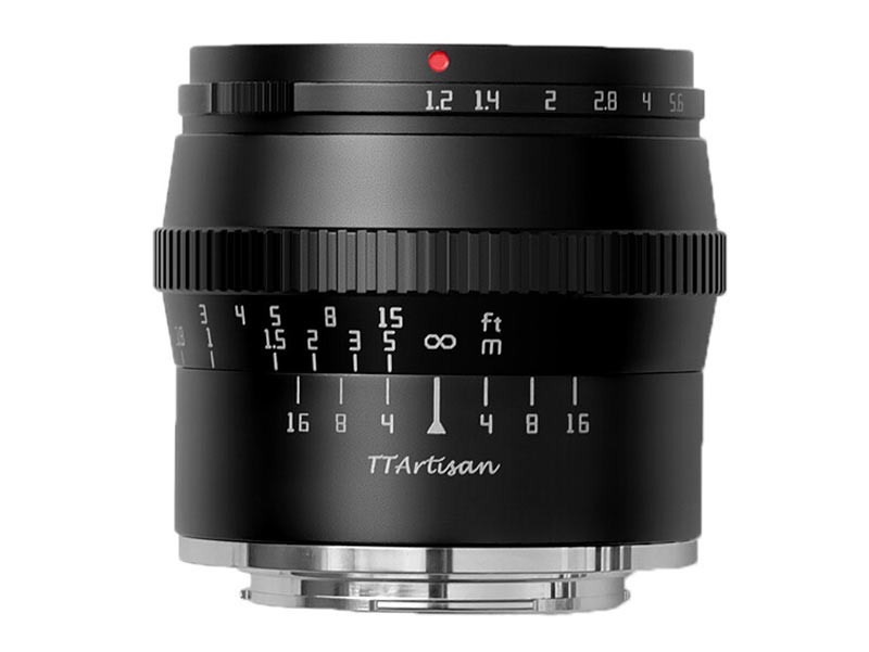 TTArtisan 50mm F1.2 objektív (Nikon Z bajonett) fekete-0