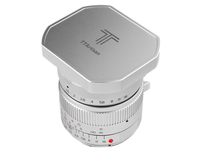 TTartisan 21mm f1.5 Leica M ezüst (Full-Frame) objektív-2