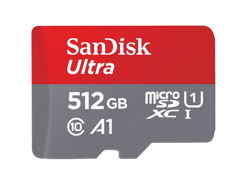 Sandisk 512 GB MicroSD Ultra Android 150mb/s CL10 A1 UHS-I-0