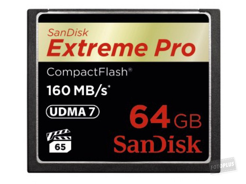 SanDisk Extreme Pro 64GB CF memóriakártya 160MB/sec-0