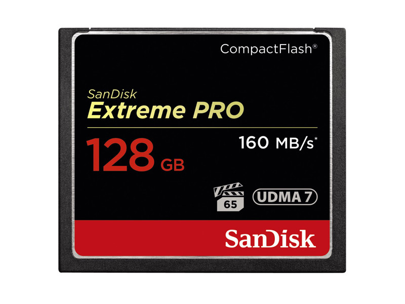 Sandisk 128GB CF Extreme Pro 160mb/s Memóriakártya-0