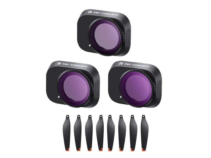 K&F Concept DJI Mini 3 Pro szűrő szett 3 darabos-0
