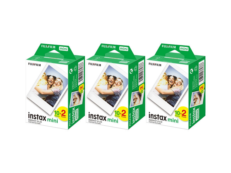 Fujifilm Instax Mini Twin 3 csomag 2x10 lap-0