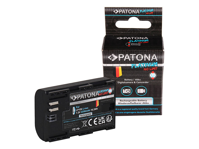 Patona Platinum Canon LP-E6 akku-0