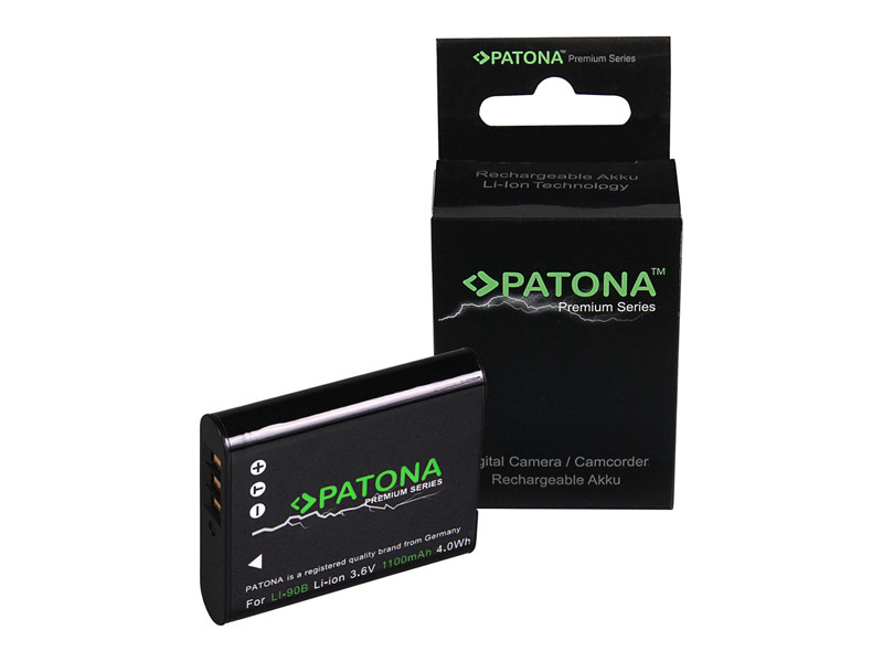 Patona Olympus LI-90B (TG-1/TG-6) prémium akku-0