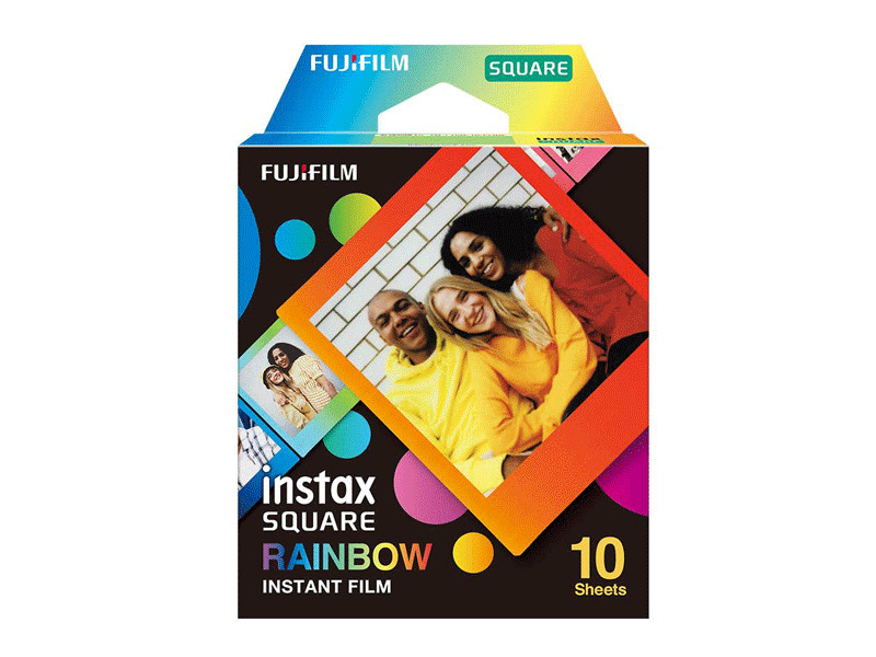 Fujifilm Instax film Square Rainbow (10 lap)-0