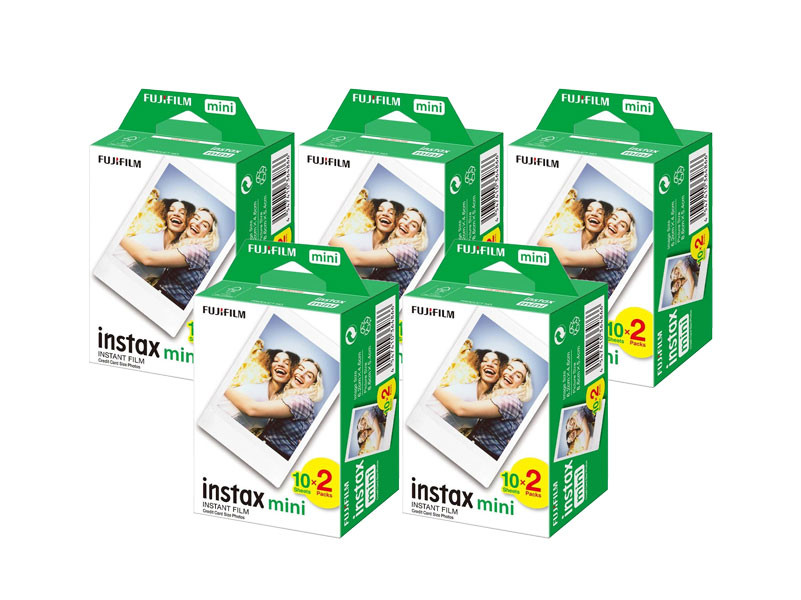 Fujifilm Instax Mini Twin 5 csomag 2x10 lap-0