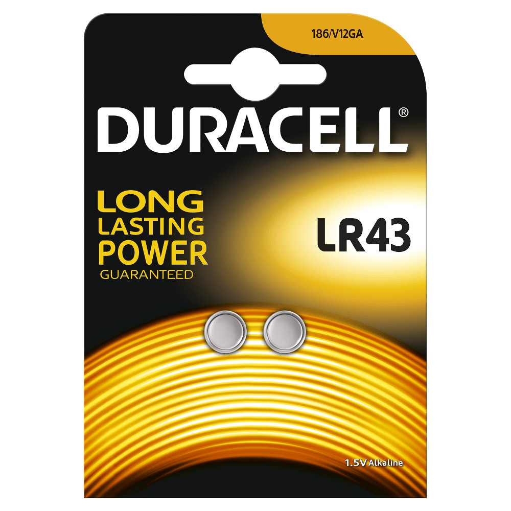 Duracell LR 43 gombelem dupla-0